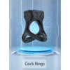 Pierścień wibrujący Mechay Black B Series Joy silikonowy USB 9 funkcji