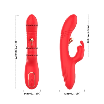 Wibrator króliczek B Series Joy silikonowy 23 cm USB