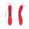 Wibrator punktu G dwupunktowy czerwony B-Series Joy USB 22 cm