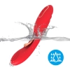 Wibrator punktu G dwupunktowy czerwony B-Series Joy USB 22 cm