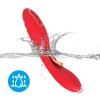Wibrator punktu G dwupunktowy czerwony B-Series Joy USB 22 cm