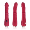 Wibrator punktu G Jackal czerwony z ruchami posuwistymi USB 22 cm