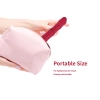 Wibrator punktu G Jackal czerwony z ruchami posuwistymi USB 22 cm