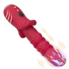 Wibrator punktu G czerwony realistyczny 9 wibracji B Series Joy USB 22 cm