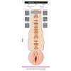 Realistyczny masturbator Fleshlight Emma Hix beżowy