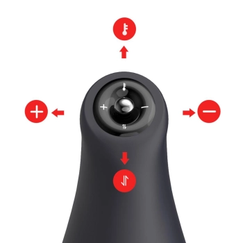 Masturbator Pleasure Engine z wibracją i podgrzewaniem Otouch