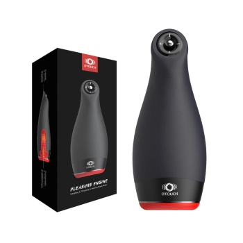 Masturbator Pleasure Engine z wibracją i podgrzewaniem Otouch