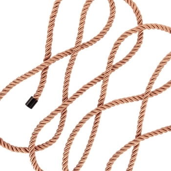 Luksusowy zestaw lin bondage Rosy Gold