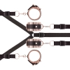 Rosy Gold - Under-Mattress Restraint Set - Black