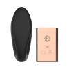 Wibrator w kształcie C Rosy Gold z etui ładującym czarny