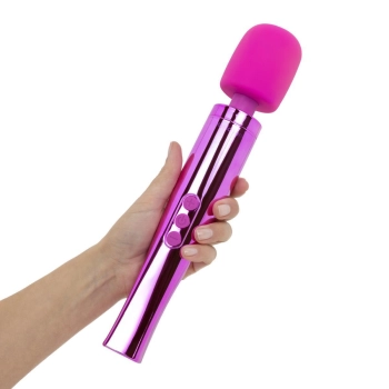 Masażer wand MyMagicWand różowy silikonowy wodoodporny