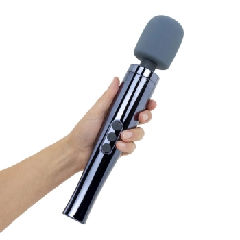 Masażer wand MyMagicWand silikonowy szary