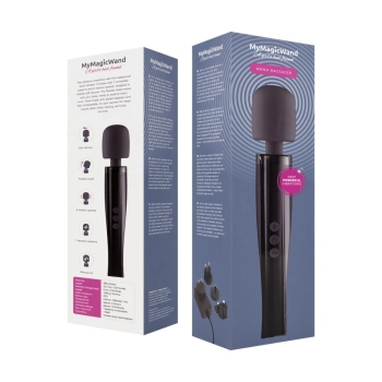 Masażer wand MyMagicWand silikonowy szary