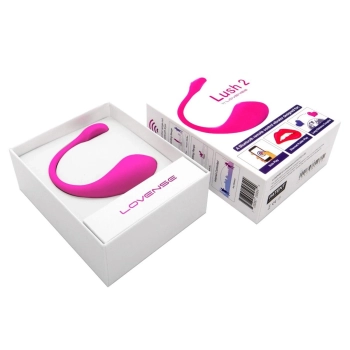 Wibrator Lovense Lush 2 sterowany aplikacją Bluetooth USB