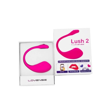 Wibrator Lovense Lush 2 sterowany aplikacją Bluetooth USB