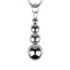 Klamry na sutki Bedroom Fantasies srebrne regulowane z łańcuszkiem