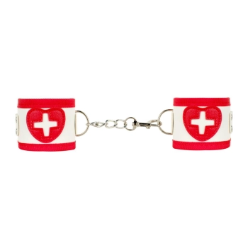 Zestaw BDSM medyczny Kinky Care Bedroom Fantasies biały 8 el.