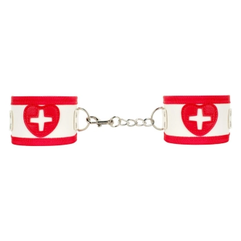 Zestaw BDSM medyczny Kinky Care Bedroom Fantasies biały 8 el.