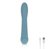 Wibrator punktu G Rose Bloom niebieski USB 20 cm