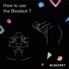Automatyczny masturbator Blowbot BLOWCAST z wibracją i podgrzewaniem
