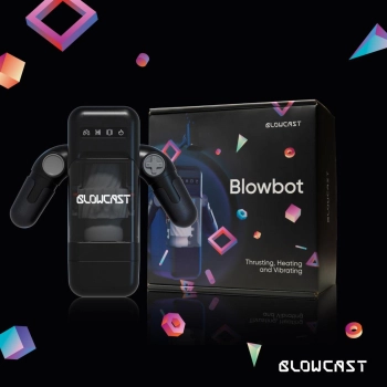 Automatyczny masturbator Blowbot BLOWCAST z wibracją i podgrzewaniem