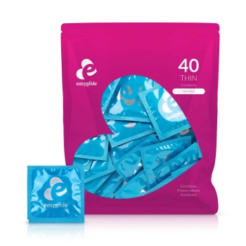 Prezerwatywy ultracienkie EasyGlide 40 szt