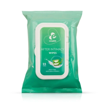 Chusteczki odświeżające EasyGlide po zbliżeniu 25 szt