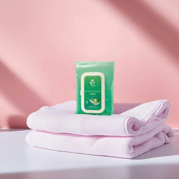 Chusteczki odświeżające EasyGlide po zbliżeniu 25 szt