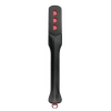 Packa skórzana EasyToys z sercami czarna 47 cm