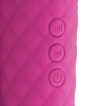 Wibrator mini wand EasyToys różowy USB 20 cm