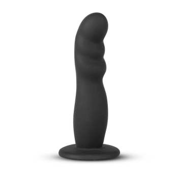Strap on silikonowy EasyToys realistyczny czarny 13 cm