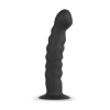 Strap on silikonowy EasyToys czarny 14.5 cm