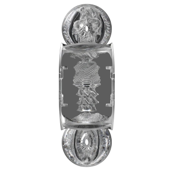 Transparentny masturbator 2w1 Fleshlight Quickshot Mia Malkova 11 cm