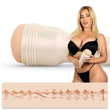 Realistyczny masturbator Fleshlight Savannah Bond beżowy 25 cm