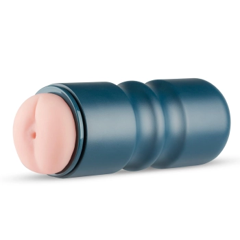 Masturbator analny FPPR żebrowany różowy 18 cm