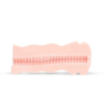 Masturbator analny FPPR żebrowany różowy 18 cm