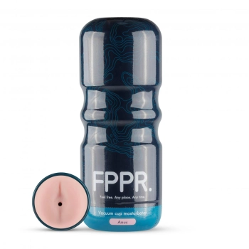 Masturbator analny FPPR żebrowany różowy 18 cm