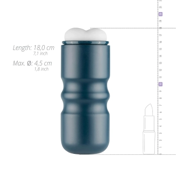 Masturbator analny FPPR biały 18 cm