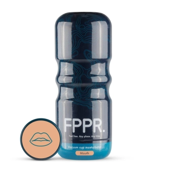 Masturbator usta FPPR brązowy 18 cm