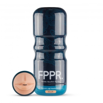 Masturbator usta FPPR brązowy 18 cm