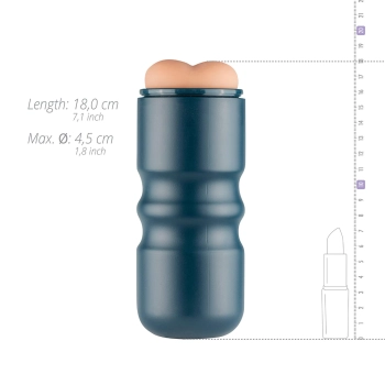 Masturbator analny FPPR beżowy 18 cm