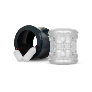 Masturbator wibrujący FPPR niebieski USB 10 cm