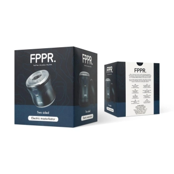 Masturbator wibrujący FPPR niebieski USB 10 cm