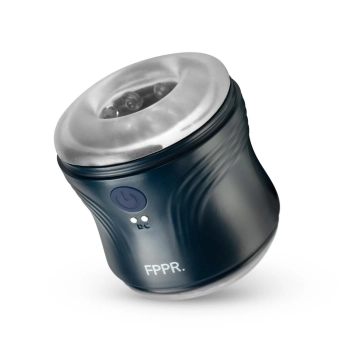 Masturbator wibrujący FPPR niebieski USB 10 cm