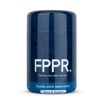 Masturbator dwustronny transparentny FPPR 11 cm