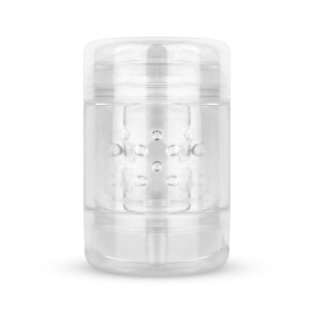 Masturbator dwustronny transparentny FPPR 11 cm