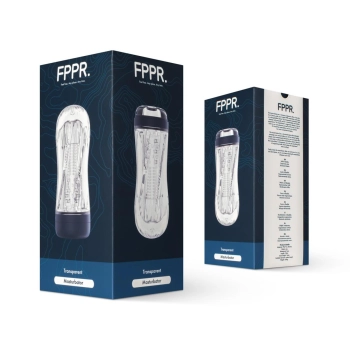 Masturbator FPPR Multi transparentny silikonowy 18 cm