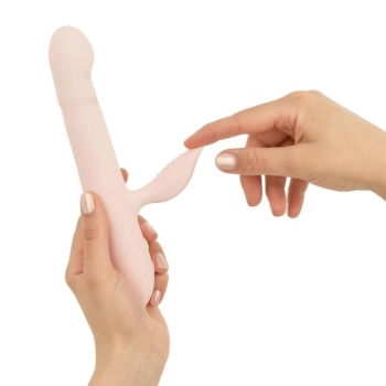 Wibrator posuwisty Shai Good Vibes Only różowy USB 22 cm