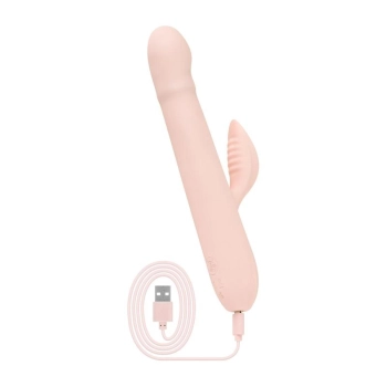 Wibrator posuwisty Shai Good Vibes Only różowy USB 22 cm