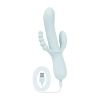 Wibrator silikonowy Good Vibes Only Sage niebieski USB 22 cm